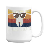 Plaque Is Wack Tooth Dental Care Dentist 15 Oz Coffee Mug | Artistshot