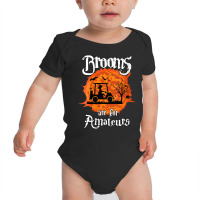 Womens Brooms Are For Amateurs Witch Golf Cart Golfer Halloween Fun V Baby Bodysuit | Artistshot