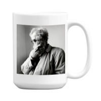 Jean-luc Godard French-swiss Film Director 15 Oz Coffee Mug | Artistshot