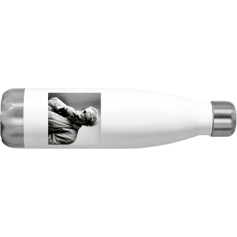 Jean-luc Godard French-swiss Film Director Stainless Steel Water Bottle | Artistshot