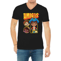 Kids Santiago Of The Seas Amigos V-neck Tee | Artistshot