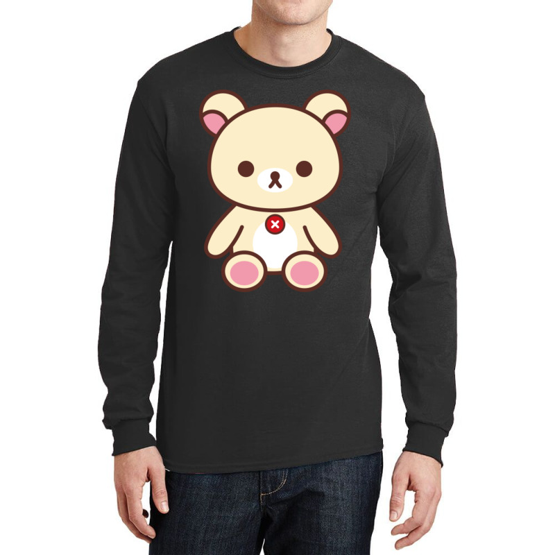 C:\users\dell\desktop\l2\chung 7\rilakkuma Korilakkuma__.png Long Sleeve Shirts | Artistshot