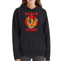 C:\users\dell\desktop\l2\chung 7\rilakkuma Relaxed Bear Pizza Time.png Vintage Hoodie | Artistshot