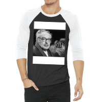 Rip Jean Luc Godard 3/4 Sleeve Shirt | Artistshot