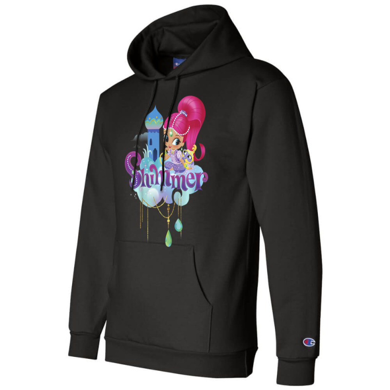 Kids Shimmer And Shine Shimmer Cloud Palace Portrait Champion Hoodie | Artistshot