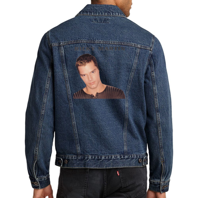 Ricky Martin Men Denim Jacket by wildafikri891209 | Artistshot