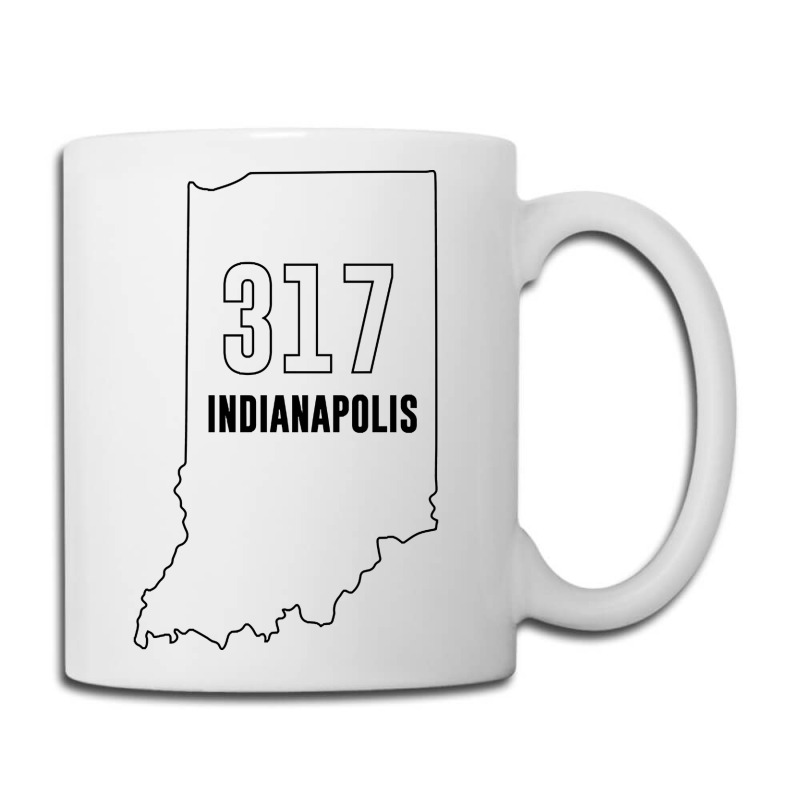 317 Area Code Of Indianapolis Or Indiana Zip List Coffee Mug | Artistshot