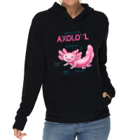 Anatomy Of The Axolotl Lightweight Hoodie | Artistshot