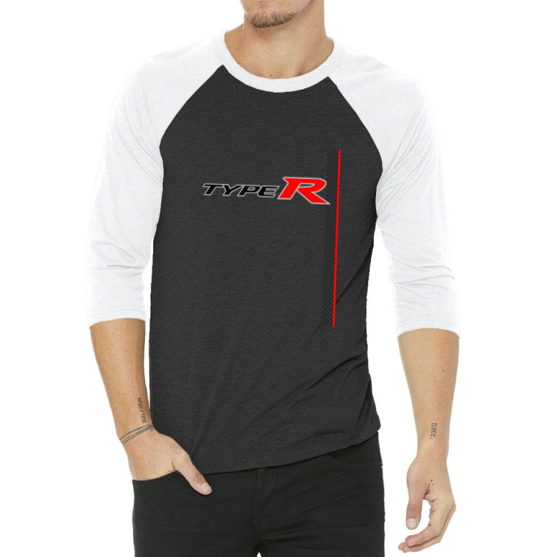 Carbon Type R Racing Stripe 3/4 Sleeve Shirt | Artistshot