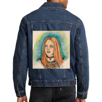 C:\users\dell\desktop\l2\chung 7\freaky Friday Lindsay Lohan Freaky Fr Men Denim Jacket | Artistshot