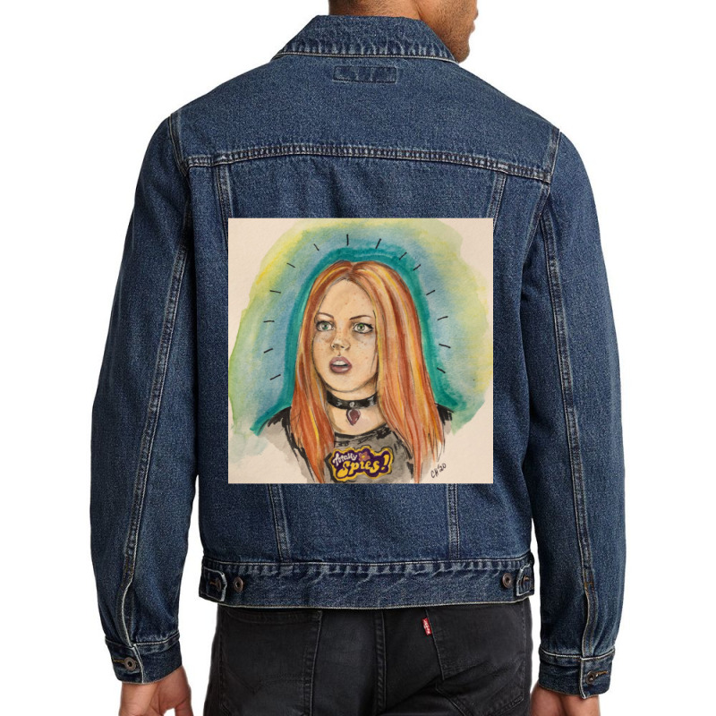 C:\users\dell\desktop\l2\chung 7\freaky Friday Lindsay Lohan Freaky Fr Men Denim Jacket | Artistshot