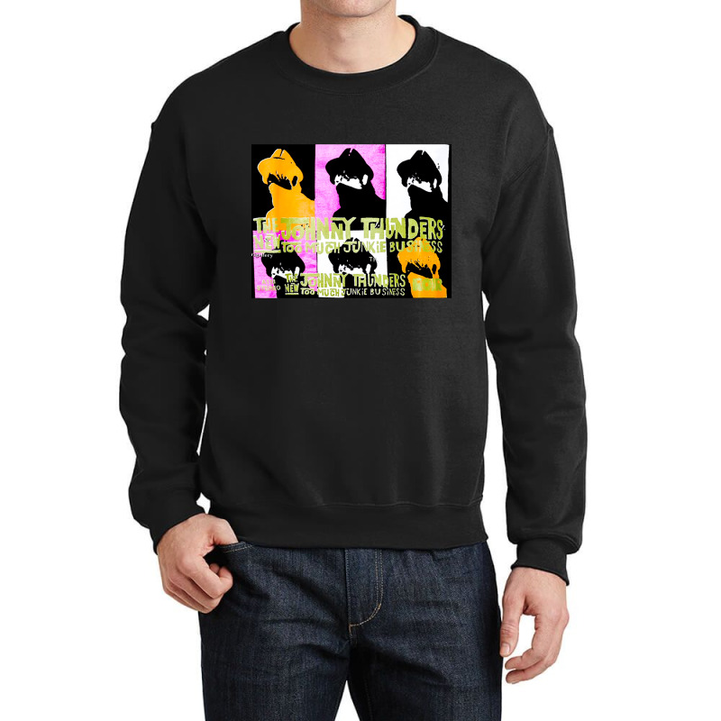 Johnny Thunders, Johnny, Thunders, Johnny Thunder, Johnny Thunders Art Crewneck Sweatshirt by cm-arts | Artistshot