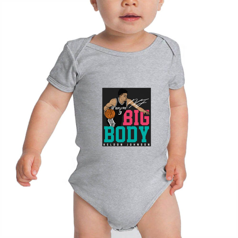 Big Body   Keldon Johnson Baby Bodysuit by trexsapiensord | Artistshot