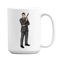 C:\users\dell\desktop\l2\chung 7\spies Spy Guy_.png 15 Oz Coffee Mug | Artistshot