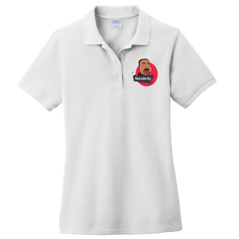 Martin Luther King Ladies Polo Shirt by winand | Artistshot