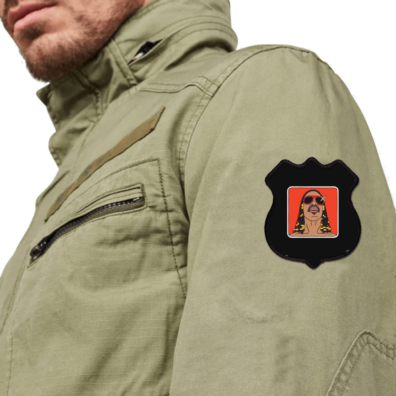 C:\users\dell\desktop\l2\chung 7\stevie Wonder Retro Wonder.png Shield Patch | Artistshot