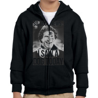 Elf Must Love Dogs Youth Zipper Hoodie | Artistshot