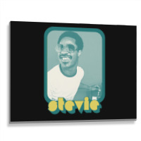 C:\users\dell\desktop\l2\chung 7\stevie Wonder Stevie Wonder ___ Retro Metal Print Horizontal | Artistshot