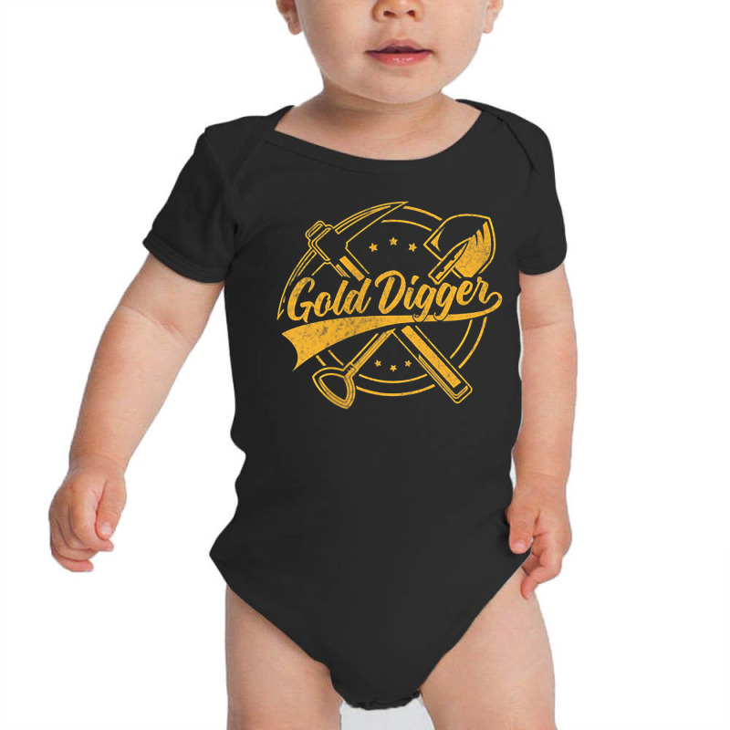 Golden Batch Crossing Pick Breast Pocket For Gold Digger T Shirt Baby Bodysuit by cm-arts | Artistshot