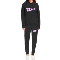 Anime Eyes (purple) Hoodie & Jogger Set | Artistshot