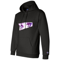 Anime Eyes (purple) Champion Hoodie | Artistshot