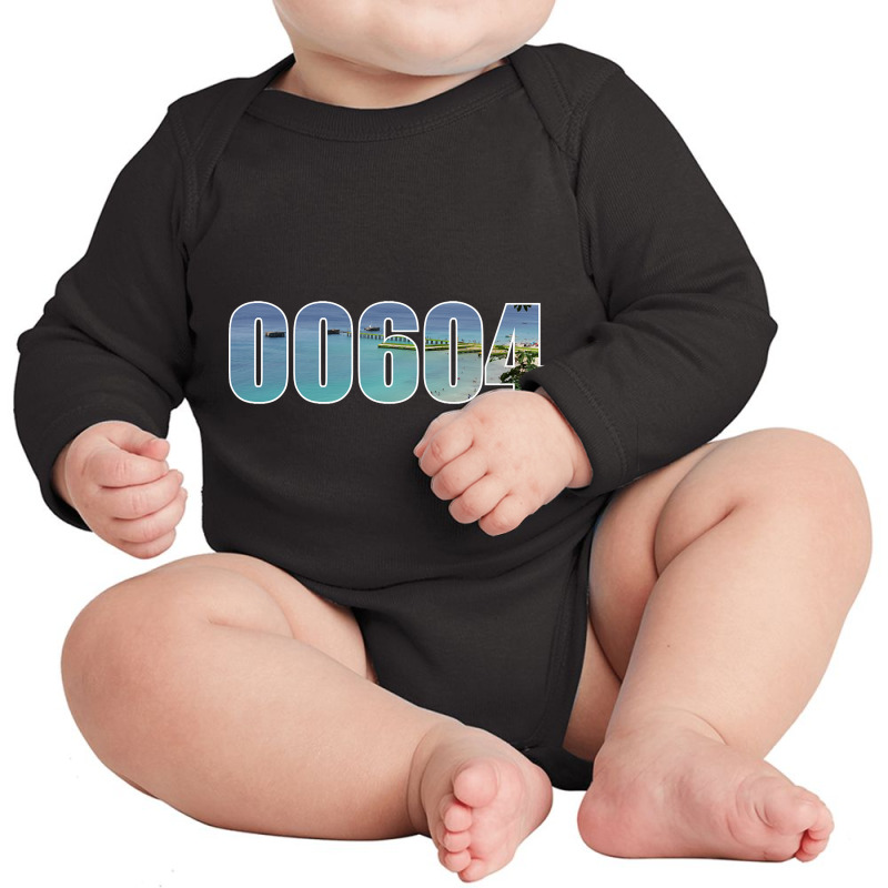 Aguadilla 00604 Zip Code Long Sleeve Baby Bodysuit | Artistshot