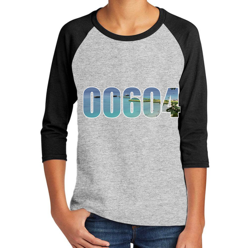 Aguadilla 00604 Zip Code Youth 3/4 Sleeve | Artistshot