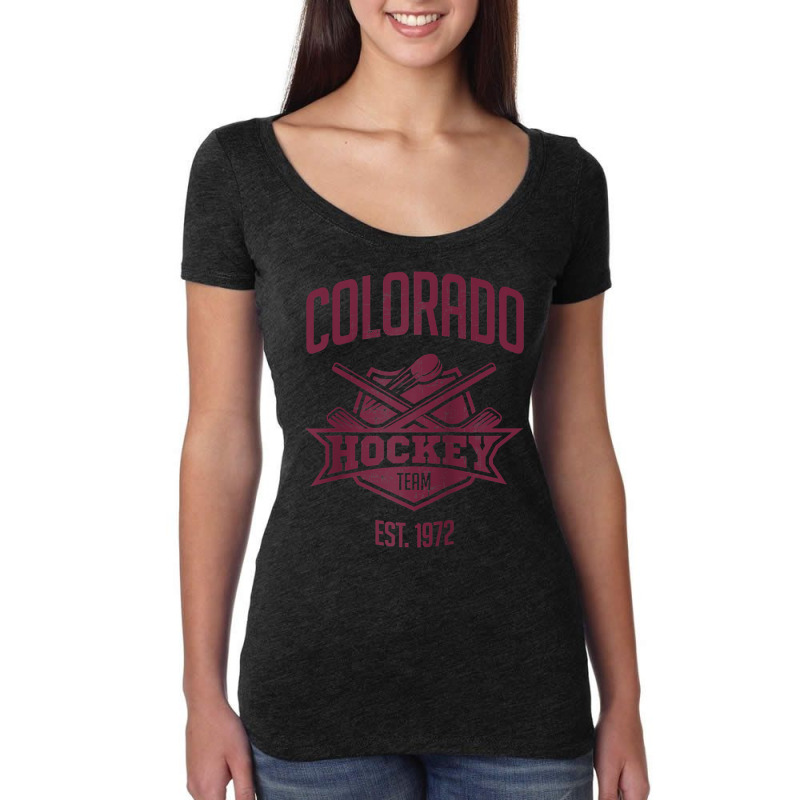 Distressed Retro Avalanche Party Tailgate Gameday Fan Gift Raglan Base Women's Triblend Scoop T-shirt by cm-arts | Artistshot