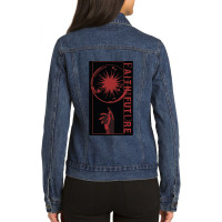 Faith In The Future Ladies Denim Jacket | Artistshot