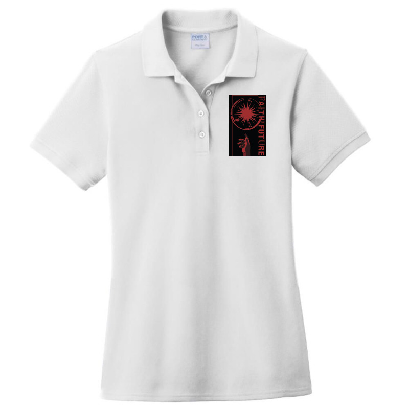 Faith In The Future Ladies Polo Shirt by DAVIDCROWDER | Artistshot