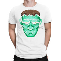 Green Frankenstein Monster Halloween T Shirt T-shirt | Artistshot