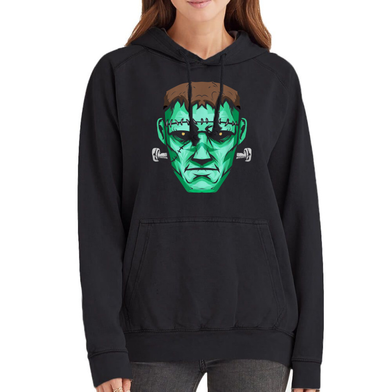 Green Frankenstein Monster Halloween T Shirt Vintage Hoodie | Artistshot