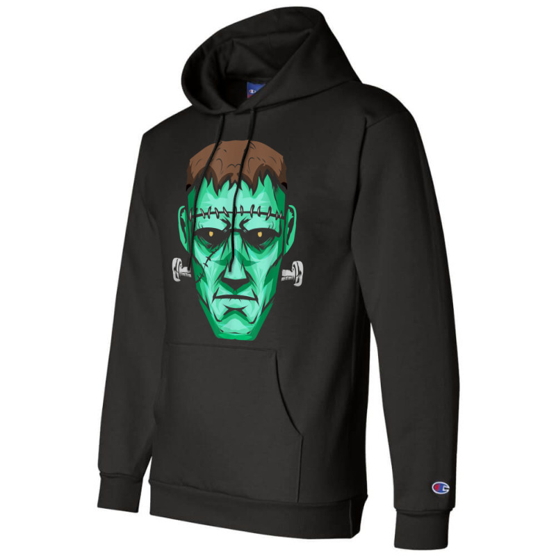 Green Frankenstein Monster Halloween T Shirt Champion Hoodie | Artistshot