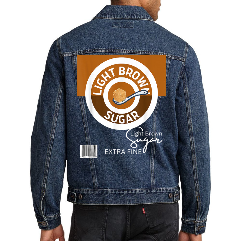 Bag Of Light Brown Sugar Extra Fine Couples Matching Costume Men Denim Jacket by Prismatic | Artistshot