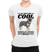 Australian Cattle Dog Ladies Fitted T-shirt | Artistshot