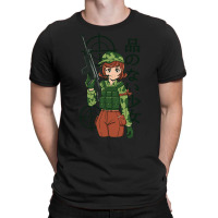 Anime Soldier Girl T-shirt | Artistshot