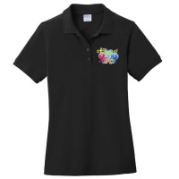 Kids Shimmer And Shine Twinsies Framed Portrait Ladies Polo Shirt | Artistshot