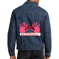 Pedophile Men Denim Jacket | Artistshot