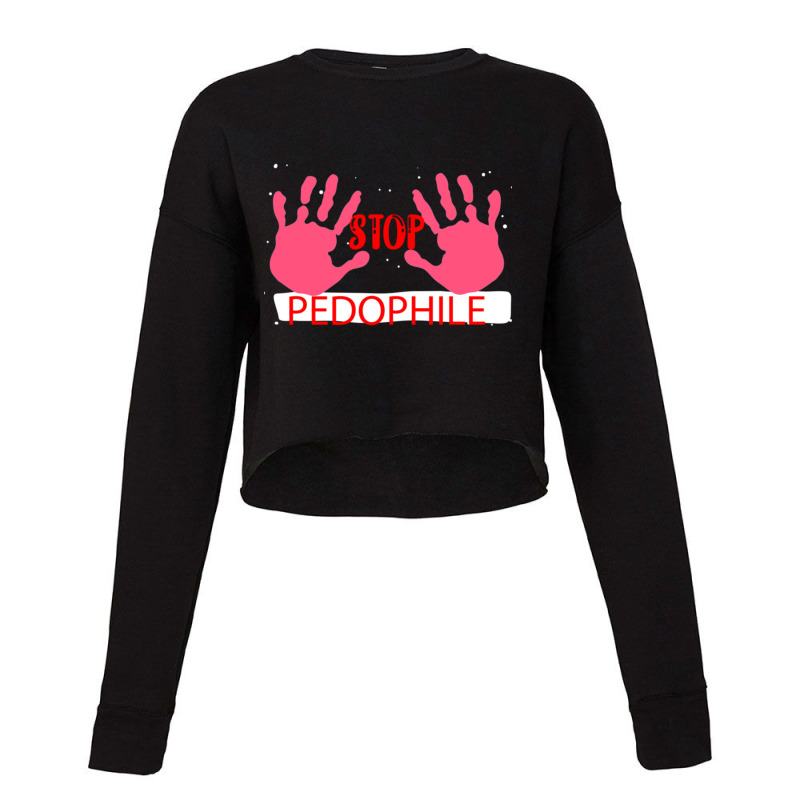 Pedophile Cropped Sweater by cm-arts | Artistshot