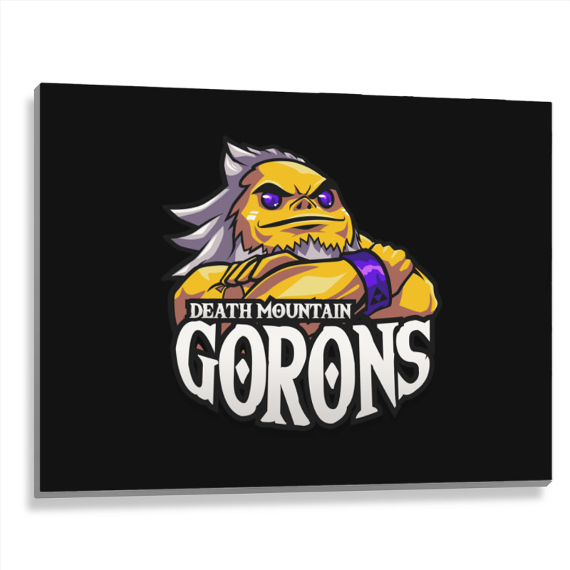 Death Mountain Goron_s Ocarina Of Time Metal Print Horizontal | Artistshot