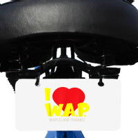 I (heart) W.a.p.   Song Parody   I Heart Pancakes & Waffles T Shirt Bicycle License Plate | Artistshot