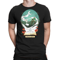 Fantasy Kingkiller Chronicle Auri And Kvothe Moon Key Quote T-shirt | Artistshot