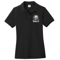 Axolotl Fish Playing Video Game Games-o-lot White Axolotl Lizard Kawai Ladies Polo Shirt | Artistshot