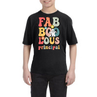 Fab Boo Lous Principal School Principal Groovy Halloween Youth Tee | Artistshot