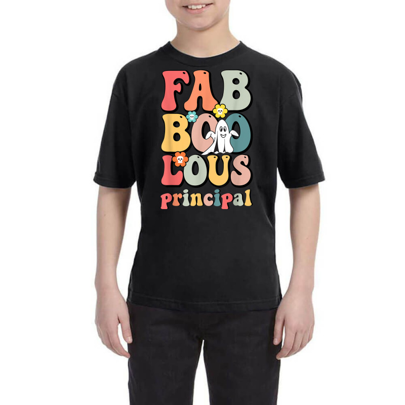 Fab Boo Lous Principal School Principal Groovy Halloween Youth Tee by Clinical | Artistshot