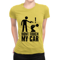 Youch Not Touch Ladies Fitted T-shirt | Artistshot