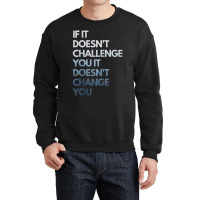 Fitness Motivation Inspirational Quote Fitness Crewneck Sweatshirt | Artistshot