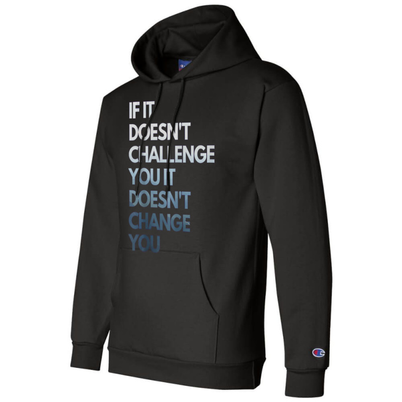 Fitness Motivation Inspirational Quote Fitness Champion Hoodie by cm-arts | Artistshot