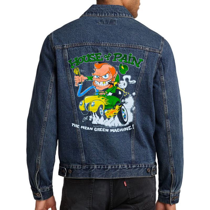 The Mean Green Machine, The Mean Green Machines, The Mean, Green, Mach Men Denim Jacket by cm-arts | Artistshot