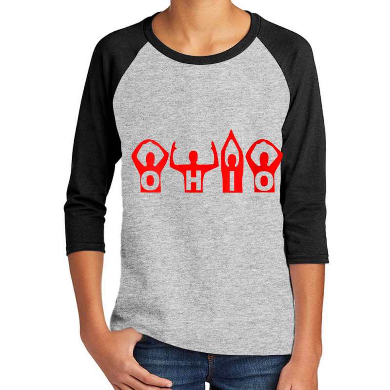 Womens State Of Ohio V-neck Youth 3/4 Sleeve by cm-arts | Artistshot